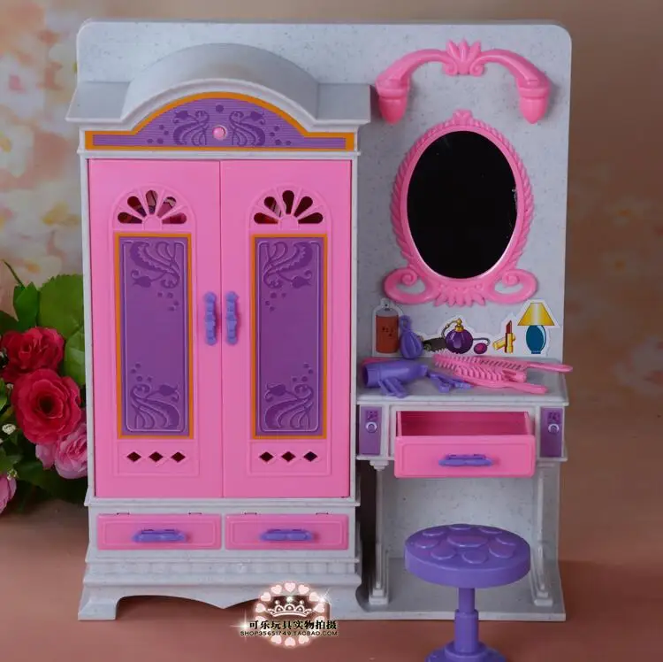 Buy 30cm with doll doll furniture dresser wardrobe