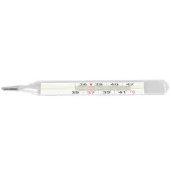Новые 1 шт. медицинские Ртутные стеклянные термометры, клинические измерения температуры, профессиональное устройство легко считывается