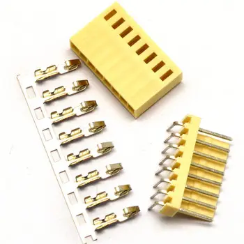 

KF2510 connector 2.54MM connector set: plug + pin + terminal 8p 100 sets
