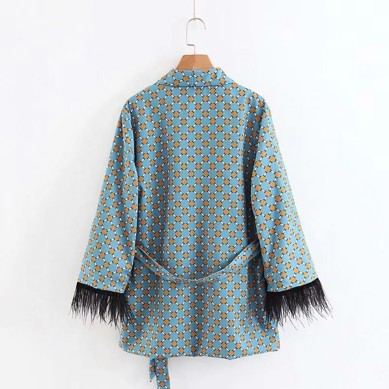 Women Wide Leg Pants Suits Sexy  Club Fashion Print Office Coat Work Suits Party Clubwear
