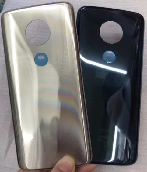 10 шт. Замена заднего стекла для Motorola Moto G6 Plus Play Крышка батарейного отсека задняя