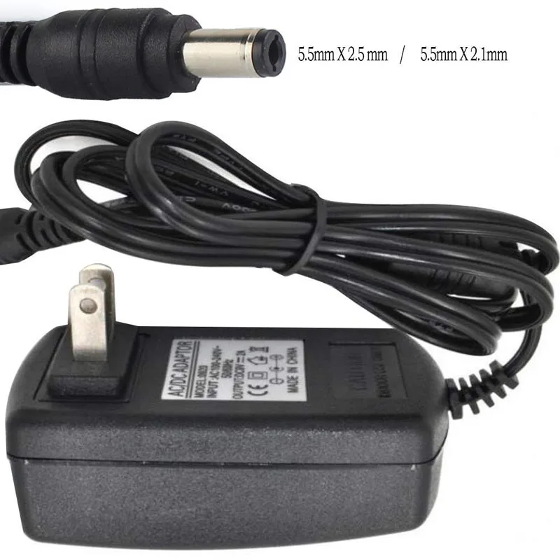 

18V 2A-2.5A Compatible AC DC Adapter Power Cord Charger Barrel Round Plug Tip