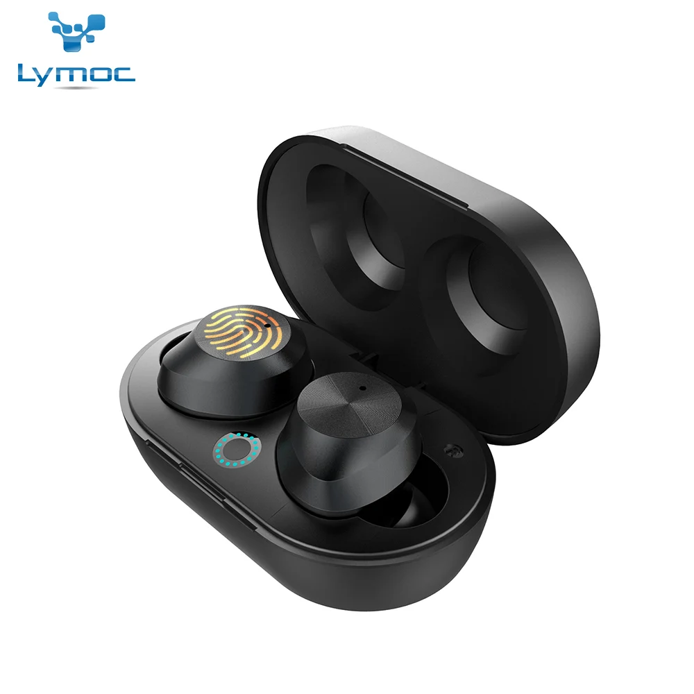 

LYMOC Wireless Headsets Bluetooth 5.0 Earbuds TWS Stereo Earphones Touch Control Waterproof Noise Cancelling HD Mic Handfrees