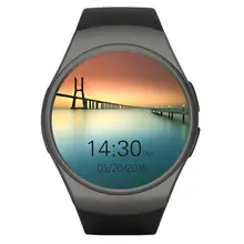 KW18 Bluetooth smart uhr vollbild Smartwatch Telefon Unterstützung SIM TF Karte Herzfrequenz für apple android OS