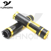 Рукоятка для мотоцикла 22 мм 7/" Руль CNC алюминий и углеродное волокно рукоятка для Ducati 1098 1198