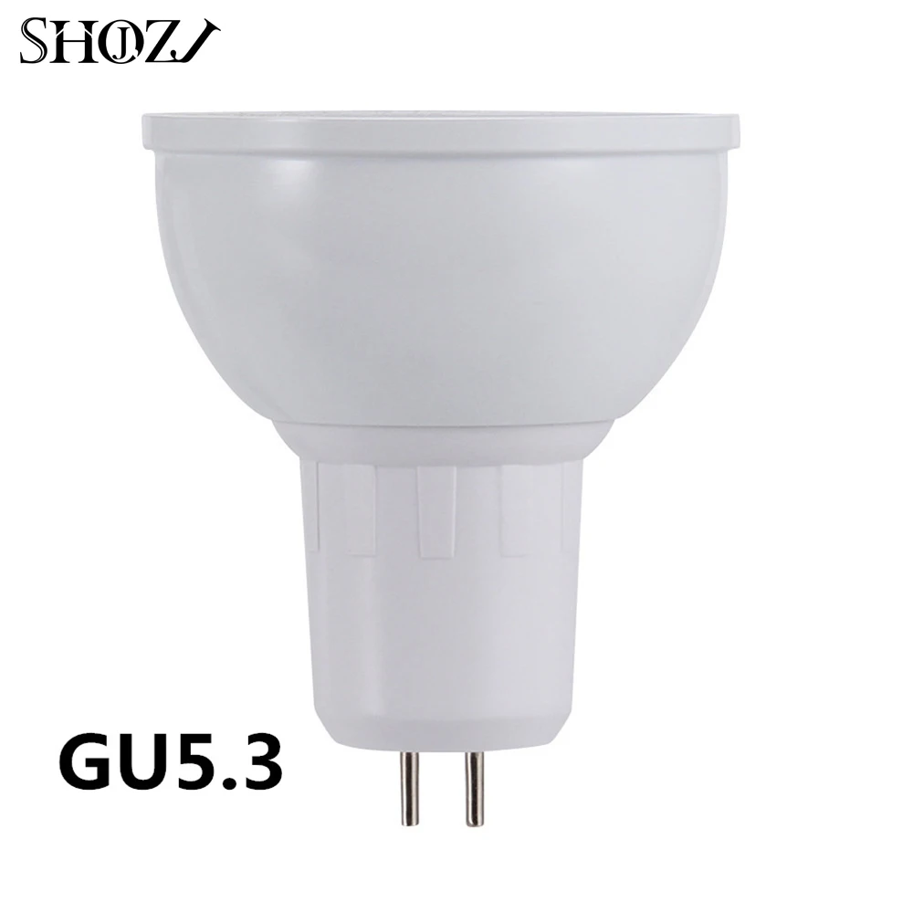 GU5.3 SMART Tuya Smart Life APP WiFi лампа Alexa Google Home Assistant IFTTT дистанционное управление RGB светодиодный световой диммер лампа GU10/GU5.3/E27 - Цвет: GU5.3