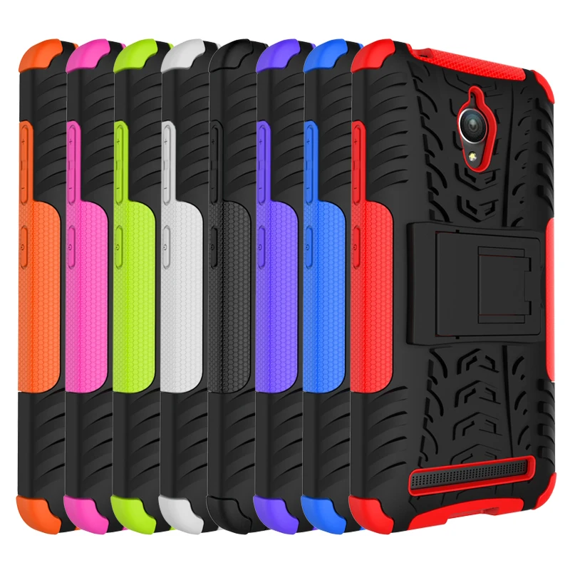

For Asus Zenfone Go ZC500TG 5.0inch Impact Case Heavy Duty Armor Hybrid Anti-knock TPU Silicon Hard Back Cover