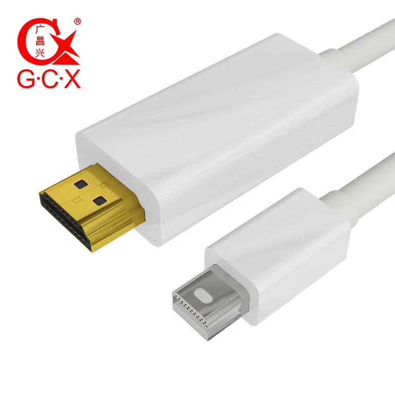 

Mini Displayport to HDMI Cable Male to Male Thunderbolt Mini DP to HDMI Adapter Converter For MacBook Air 13 iMac Chromebook
