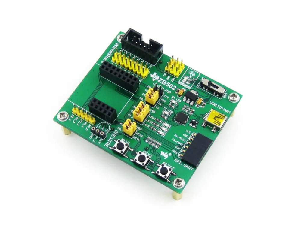 CC2530 eval kit CC2530F256 развития ZigBee/оценки комплект включает CP2102 для отладки в ZB502 материнская плата