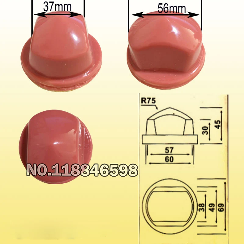 

Pad Printing Silicone Rubber Head Round Square Silicone Pad Ruber with Shipping Fee
