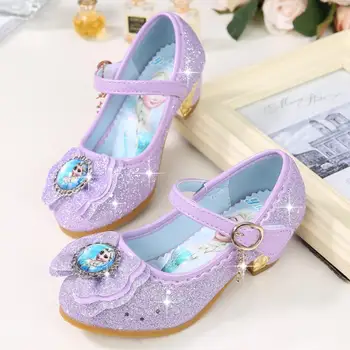 

KKABBYII Girls Sandals Elsa Princess Shoes Elegant Dance Party Wedding Shoes Chaussure Enfants
