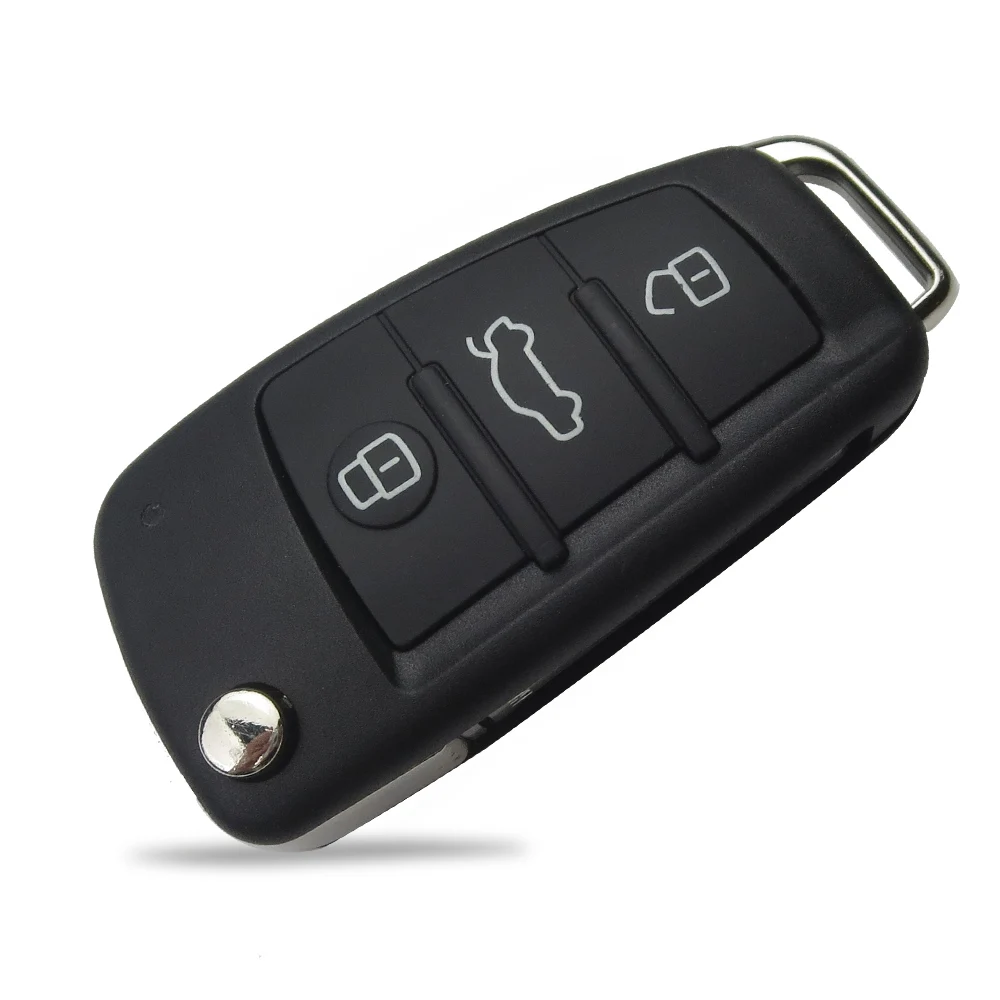 Автомобильный корпус для дистанционного ключа OkeyTech 3 кнопки откидной Складной