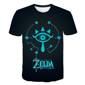 Kids Clothes T Shirt Breath of The Wild Link Champion  Zelda Children T-shirt for Boys and Girls Toddler Shirts Tee 6
