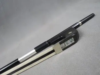 

white and black bow hairs 1pc strong German-style double bass bow,Carbon Fiber,