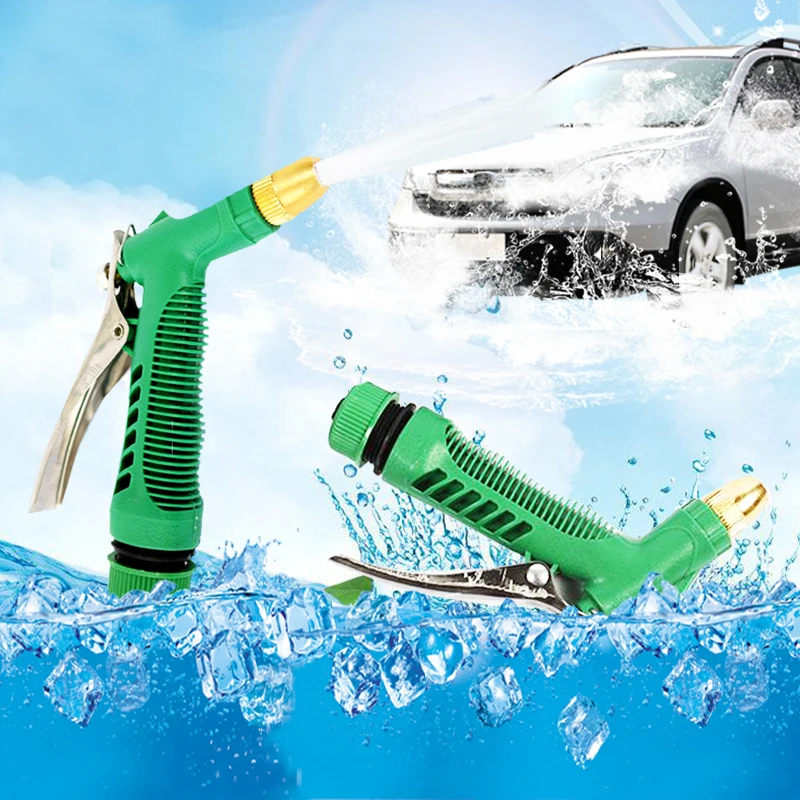 Water Gun Sprayer Brass Hose Nozzle High Pressure Watering Equipment