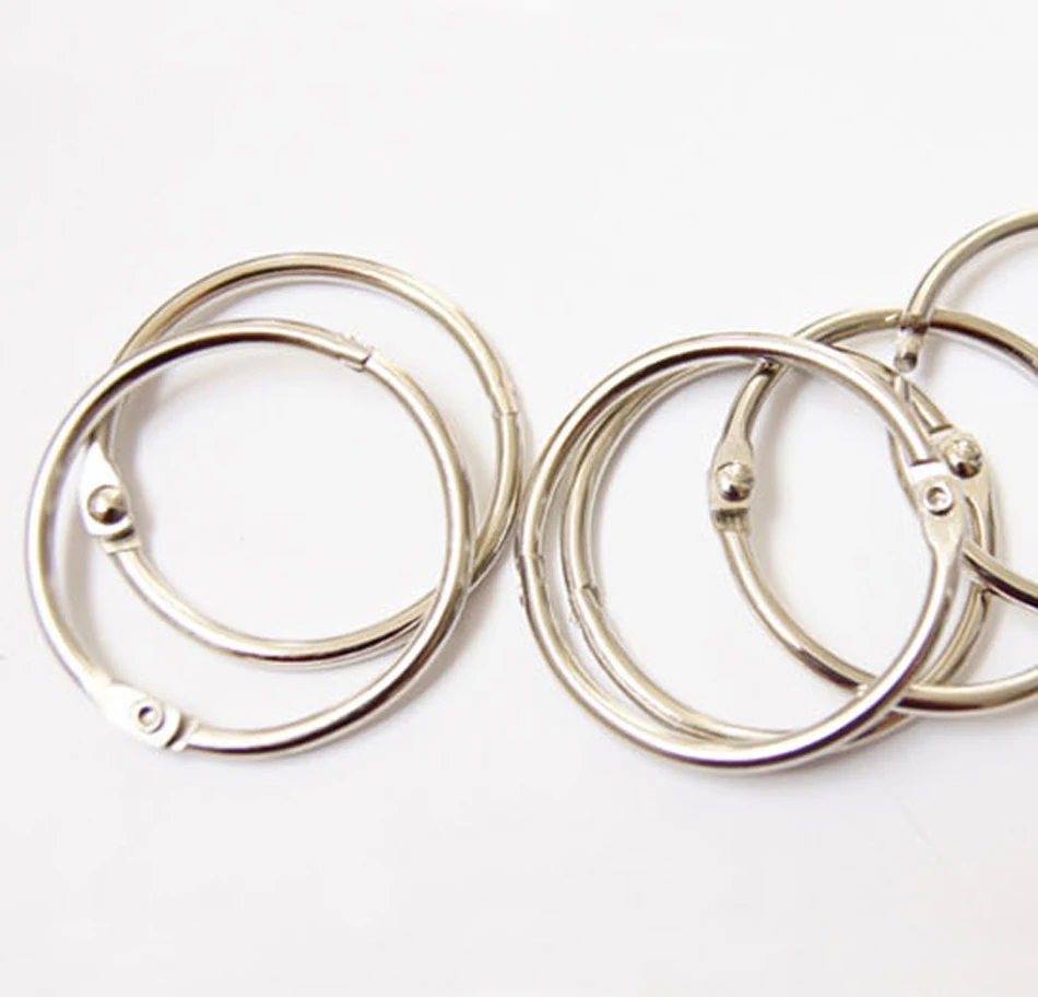 Drapery Clip Rings Binding iron ring Hoop Ring Removable round hoop ...