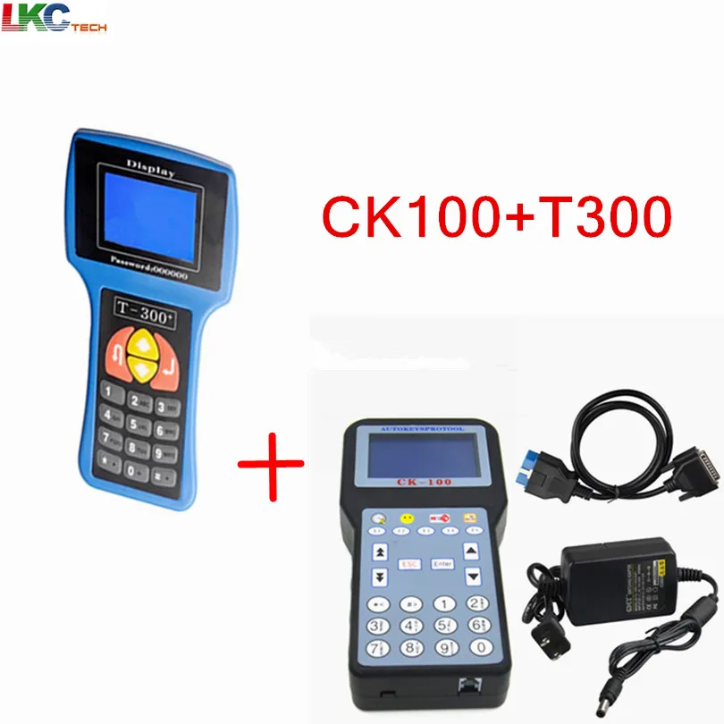 

DHL Free V16.8 Standard T300 auto Key Programmer Plus V99.99 CK100 Key Programmer T 300 +CK 100 with Mulit Languages