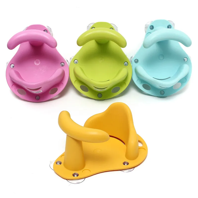 3 Baby Shower Cushion Bathtub Pad Mat Chair Safety Anti Slip Seat Baby Dining Chair Baby Care Bathing Seat Washing Toys