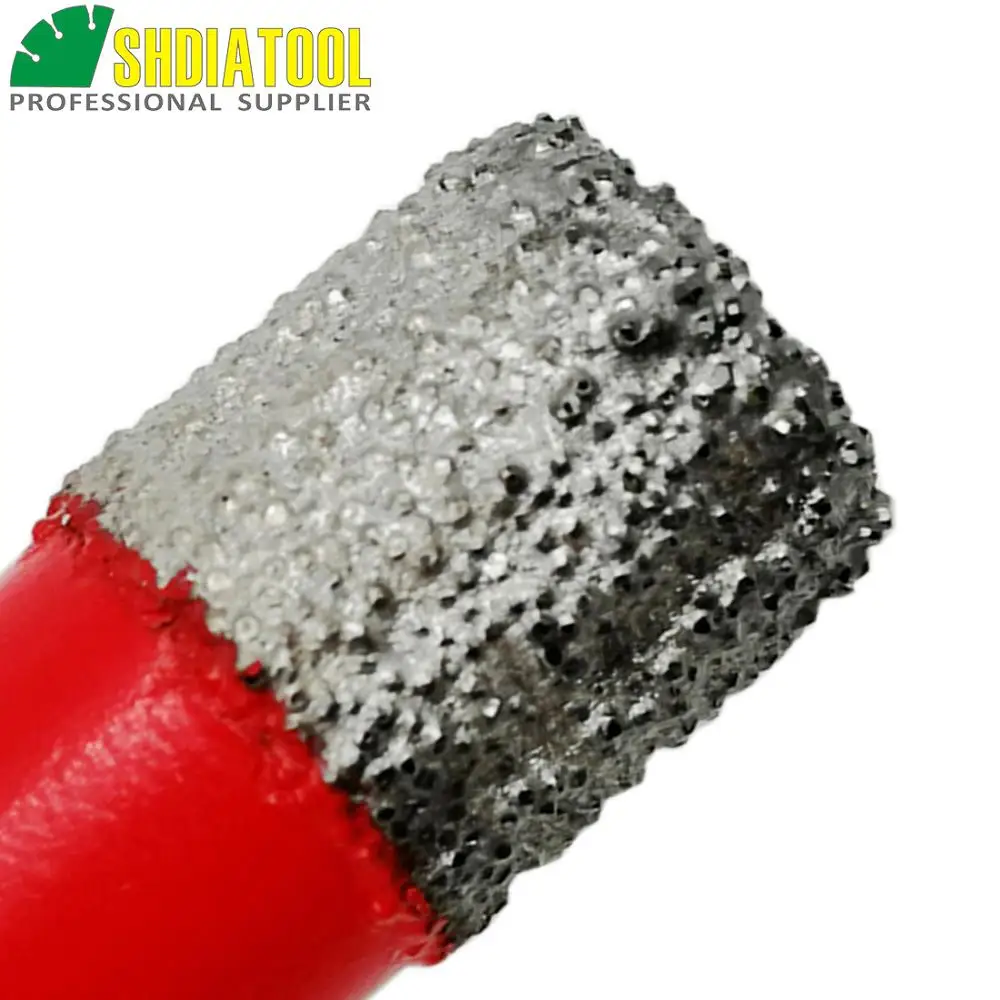 Free -shipping 2pcs Diameter 10mm Vacuum brazed diamond drilling core bits with M14 connection, Dry drilling