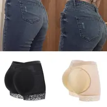 Размера плюс Для женщин большой попой подъемник Формирователь поддерживающие брюки увеличитель ягодиц Трусы-брифы безопасности Короткие штаны Размеры S-3XL
