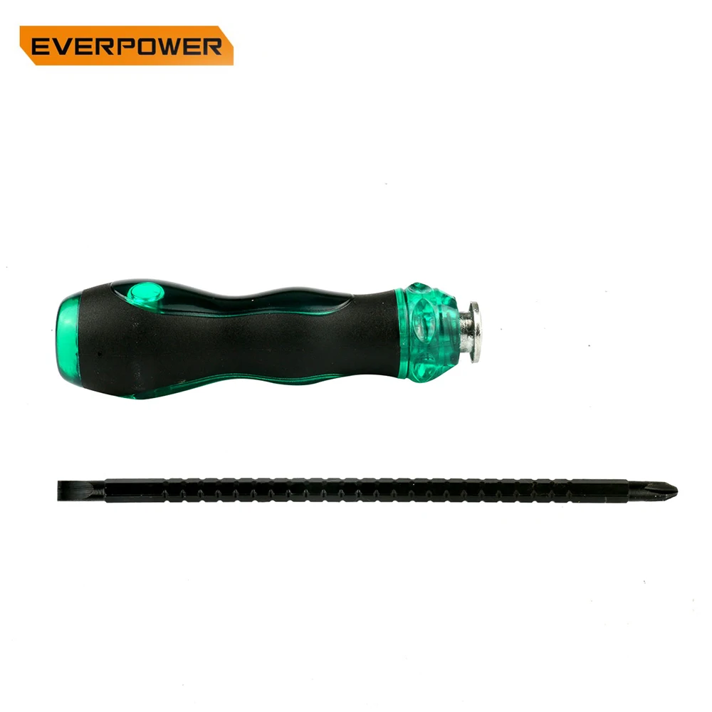 

Everpower Multi-Function Telescopic Screwdriver Adjustable Dual Cross-Shape Slotted Magnetic Bits T-Bar Repair Hand Tools