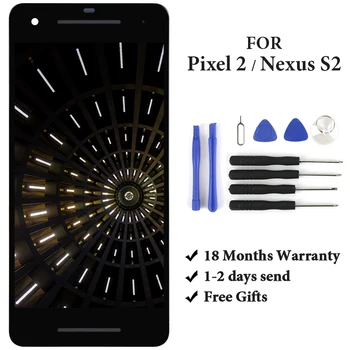 

For HTC Google Pixel 2 LCD Nexus S2 5.0" LCD Touch Screen Assembly Replacement Digitizer Display For HTC Google Pixel 2 Nexus S2