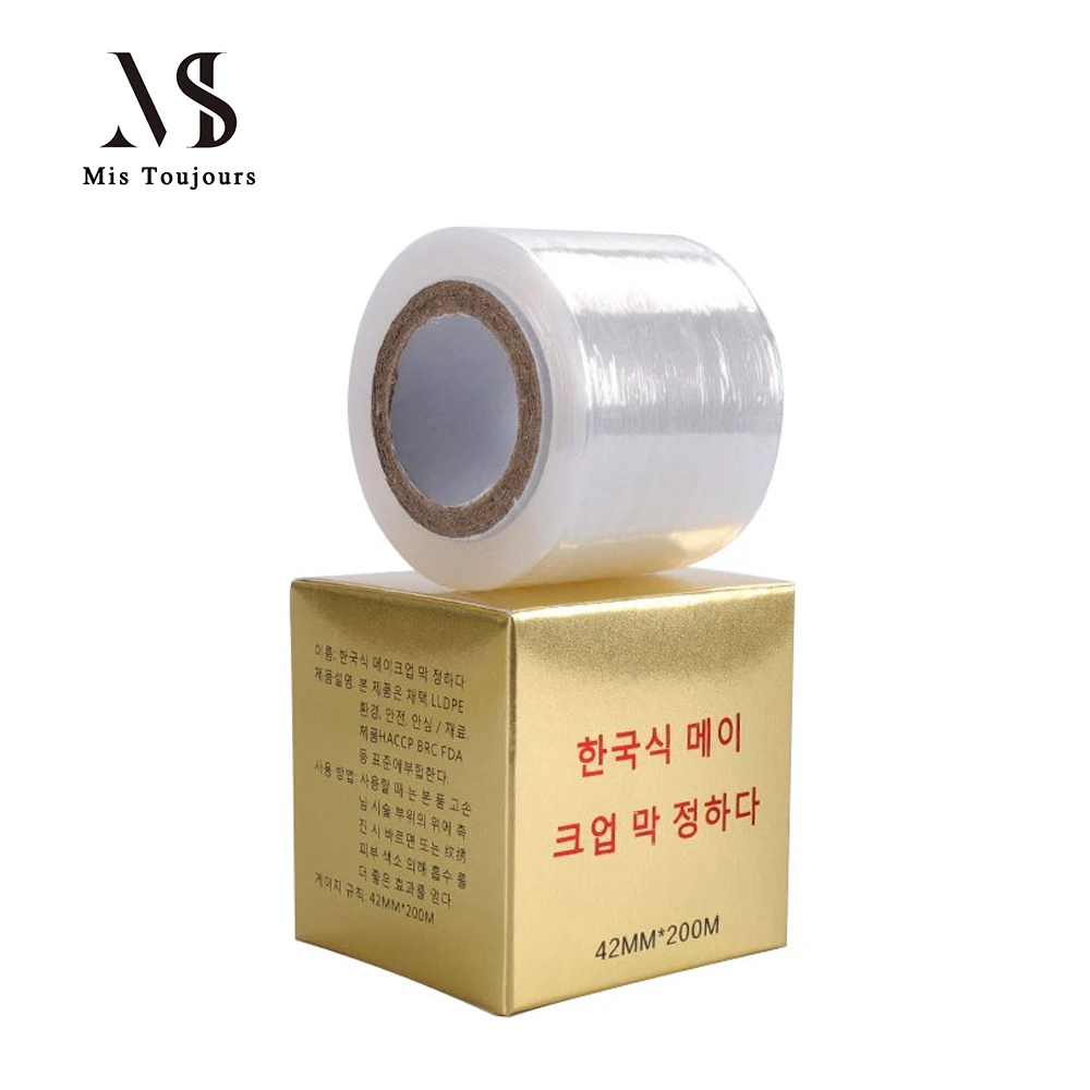 

200m*40mm Transparent Tattoo Mask Film Plastic Wraps Cover Microblading Tattoo Permanent Makeup Micropigmentation Accessories