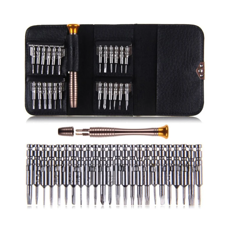 

M-Triangle 25 in 1 Torx Multifunctional Opening Repair hand Tool Set Precision Screwdriver For Phones Tablet PC