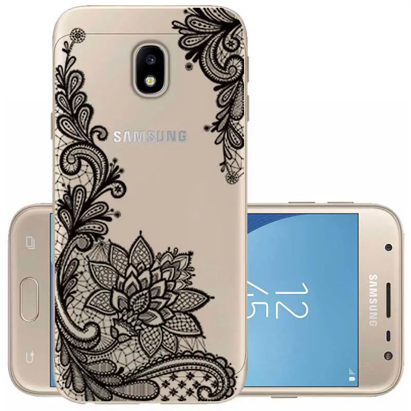 Arvin Soft TPU FOR Samsung Galaxy J7 2017 Smart Back Protective Phone Cover FOR Samsung J330 J4 J5 Clear Painted case FOR J6 J8 (2)