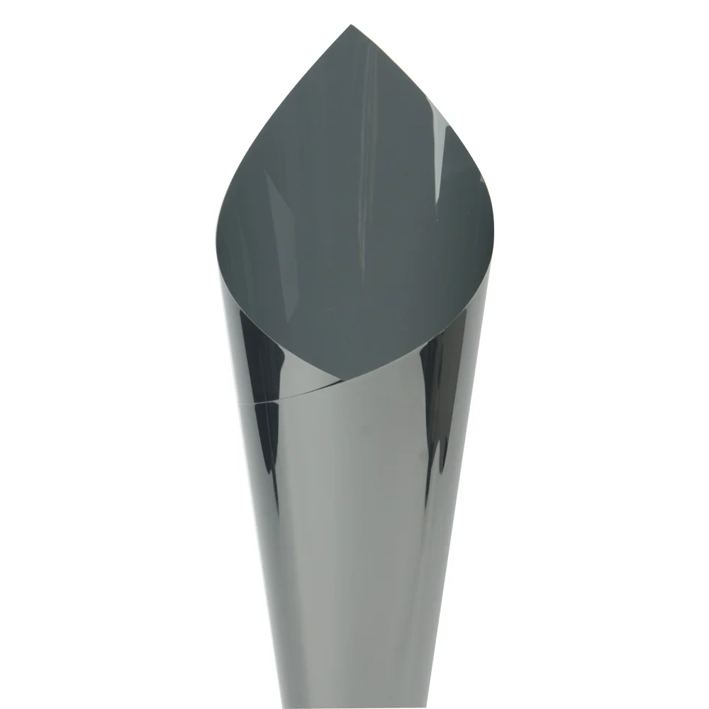 

Silver Black Decoration Window Foils wholesale 1.52mx30m low Reflective Heat Insulation Skin Protection