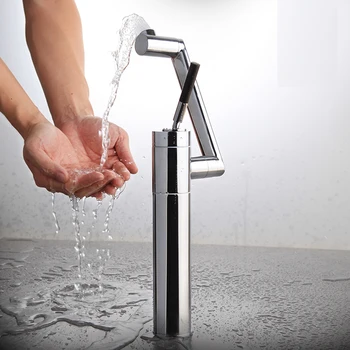 

Kitchen and bathroom faucet can rotate the copper basin wash basins basin on the stage of single hole faucet wx5091140