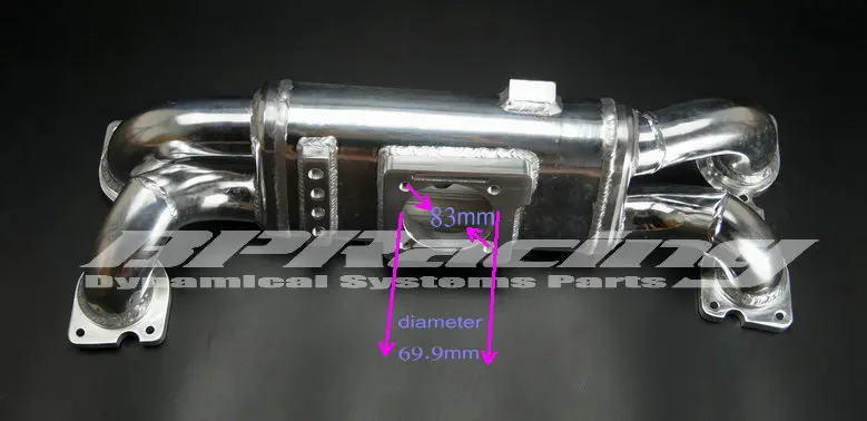 Алюминий впускной коллектор полированная для EJ20 EJ25 Impreza WRX STI 02-05 GDA GDB