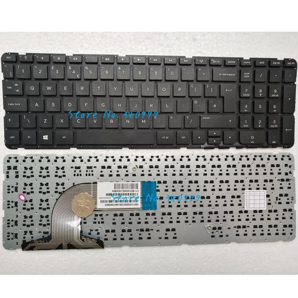 

NEW for HP Pavilion 15-n230sa 15-n232sa 15-n234sa 15-n235sa 15-n240sa no frame UK KEYBOARD