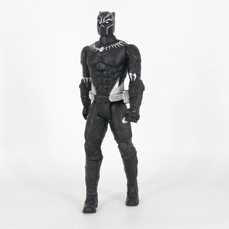 

Model Toys Black Panther Action Figure Marvel Legends Light Sounding Avengers Endgame Children Gifts
