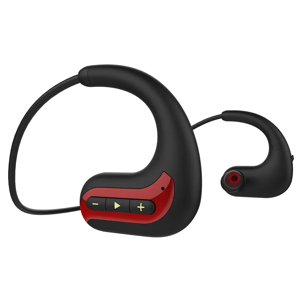 

VOBERRY Quality IPX8 Bluetooth Headphones Swimming Headset with Charging Case Wireless Bluetooth Headphone Stereo Music Earphone