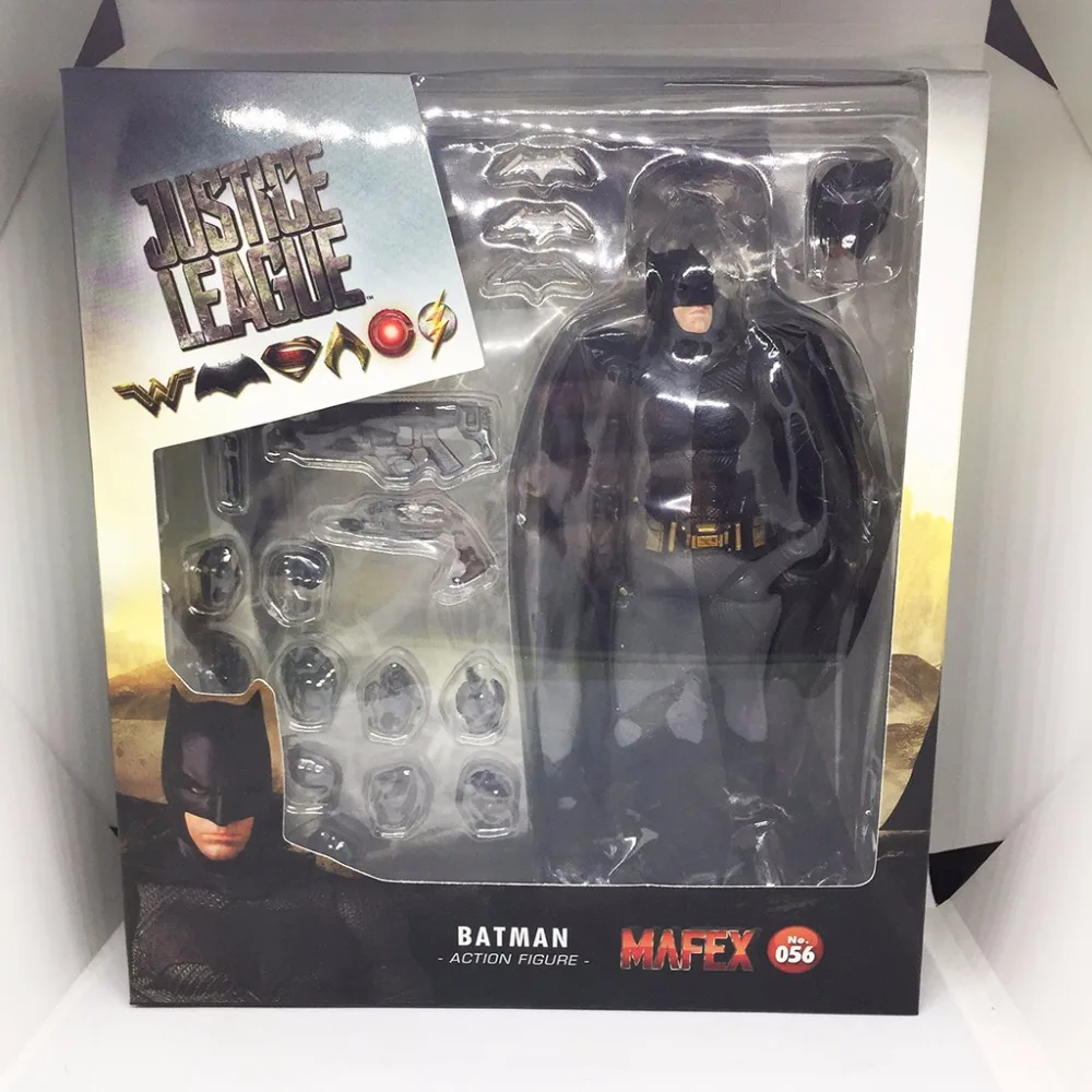 Лига Справедливости DC MAFEX 056 Бэтмен Maf056 ПВХ фигурка Коллекционная модель игрушки