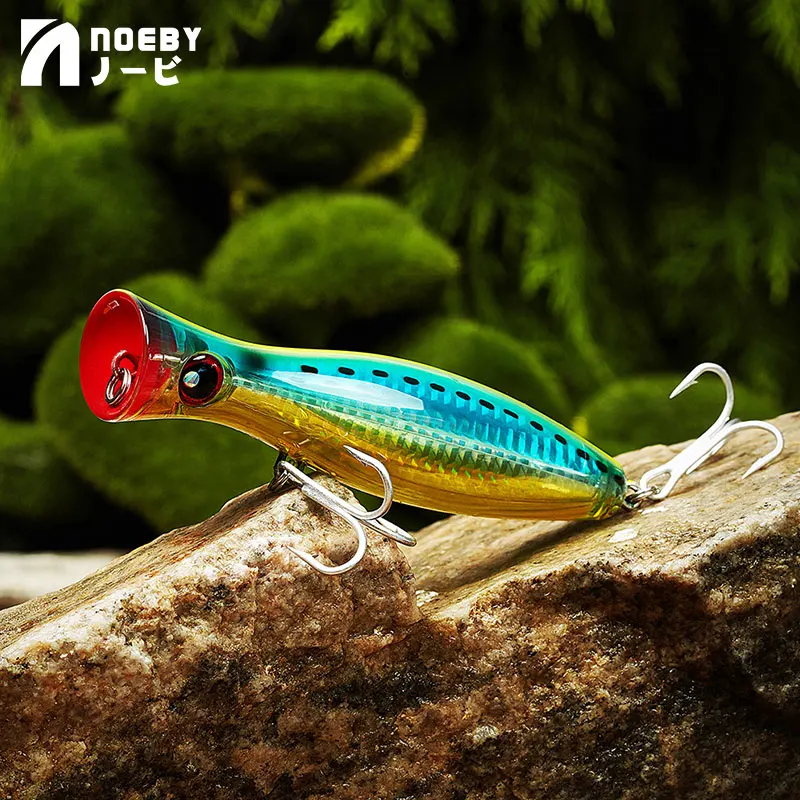 

NOEBY Topwater Floating Popper Fishing Lure 120mm/160mm Hard Bait Iscas Artificiais Leurre De Peche Wobbler Sea Fishing Tackle