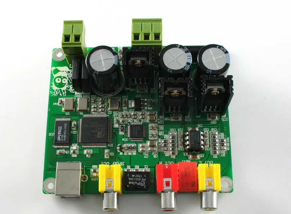 Assembeld 32BIT384K/USB DAC CM6631A+ AKM4490 ЦАП 32bit \ 384 к ЦАП