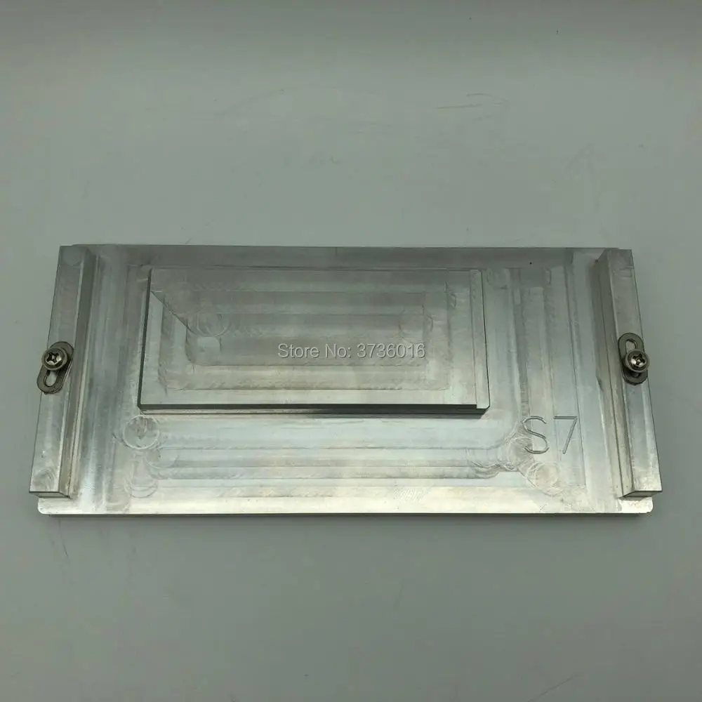 

in Frame glue cleaning mold for Samsung S7 edge lcd with middle frame heating cleaning glue for edge glue cleaning phone repair