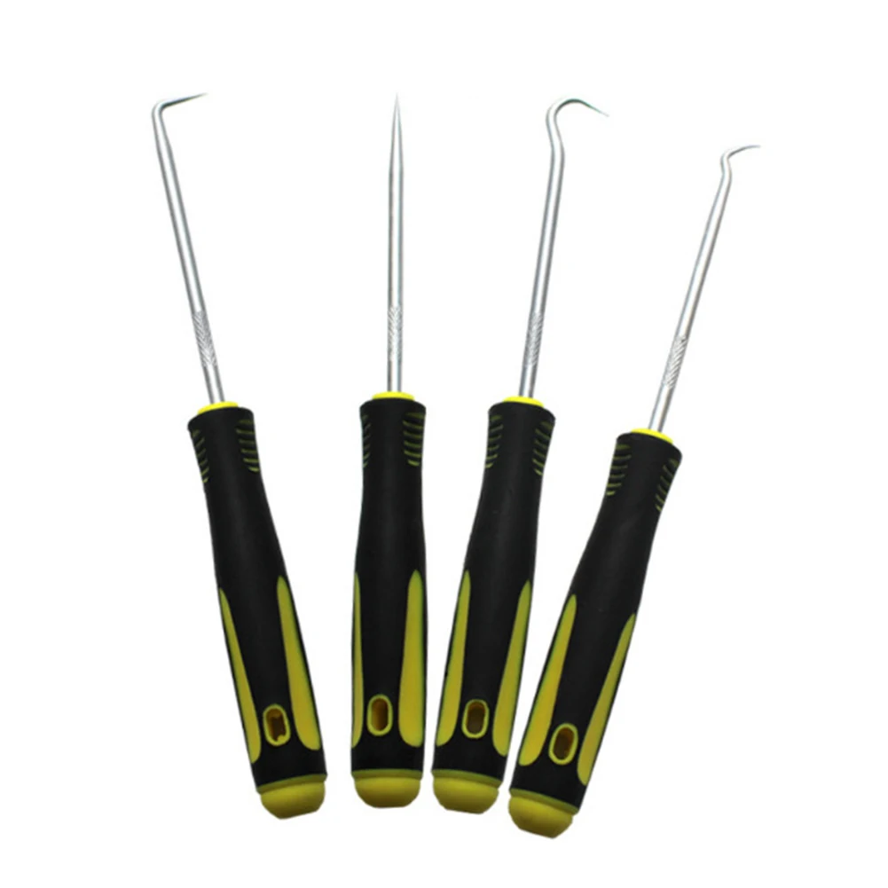 4 Pcs Durable Car Hook Oil Seal O Ring Seal Remover Pick Set Craft Hand