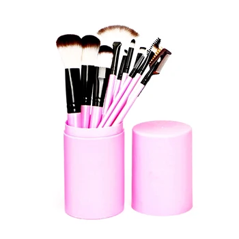 

12Pcs Makeup Brush Set Makeup Brushes Travel Set Professional Foundation Powder Contour Blush Eye Cosmetic Brush Sets With Holde