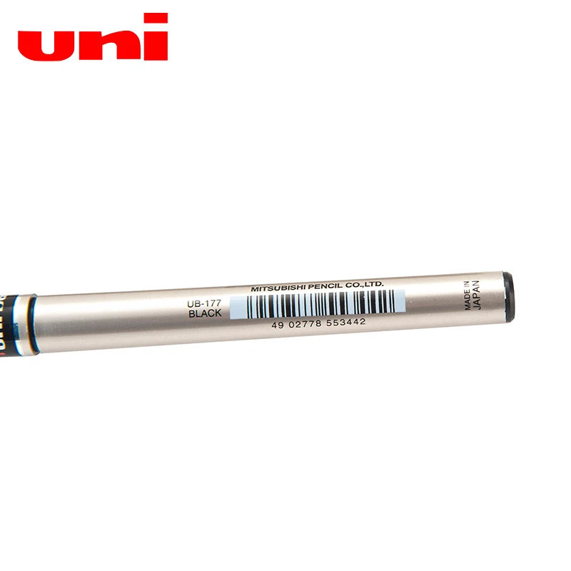 6 шт Japan ручка UB 177 ролика Подписание Pen 0 7mm гелевая ручка|Гелевые ручки| |