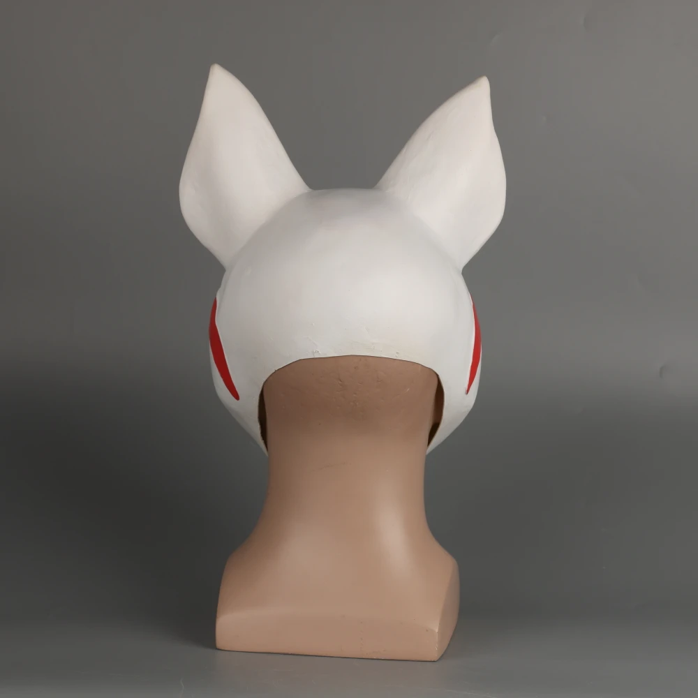 2018 Game Drift Mask Fox kitsune Animal Full Head Mask Adult Unisex Masquerade Helmet Props Party Halloween Fancy Dress (29)