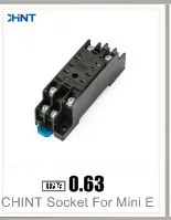 Розетка Chint для мини-электромагнитное реле CZY08A CZY14A CZY11A CZF11A-E