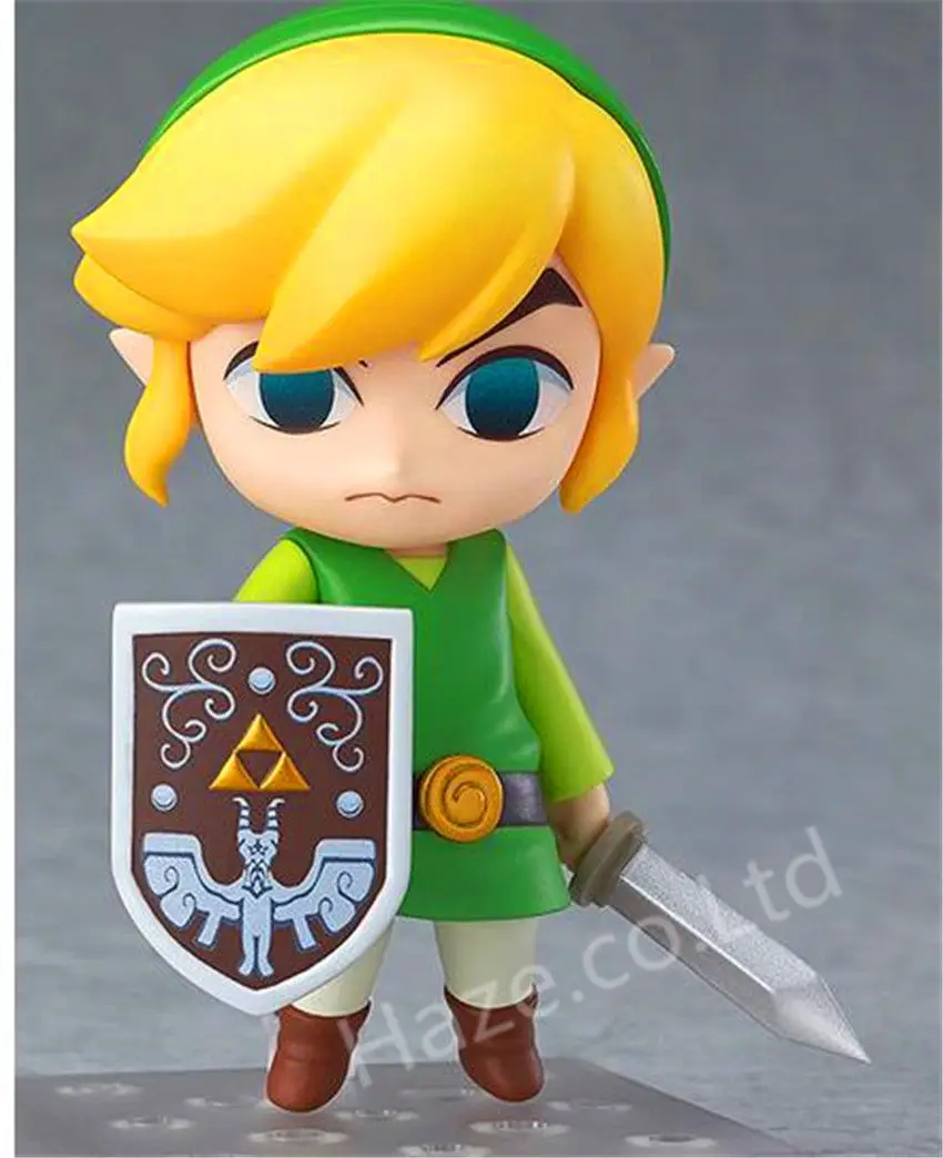 

Legend of Zelda Link PVC Figures Cute Toys Face Changeable Figure