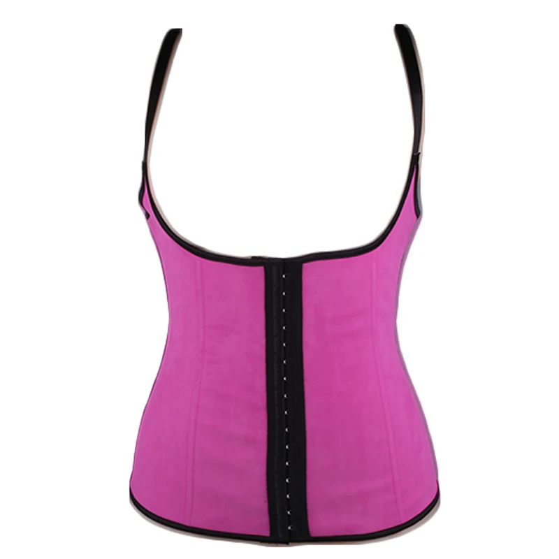 Free Shipping S- 3XL Women Rubber Sport Body Shaper Waist Cinchers Slimming  4-Steels Bone Super Stretch Gym