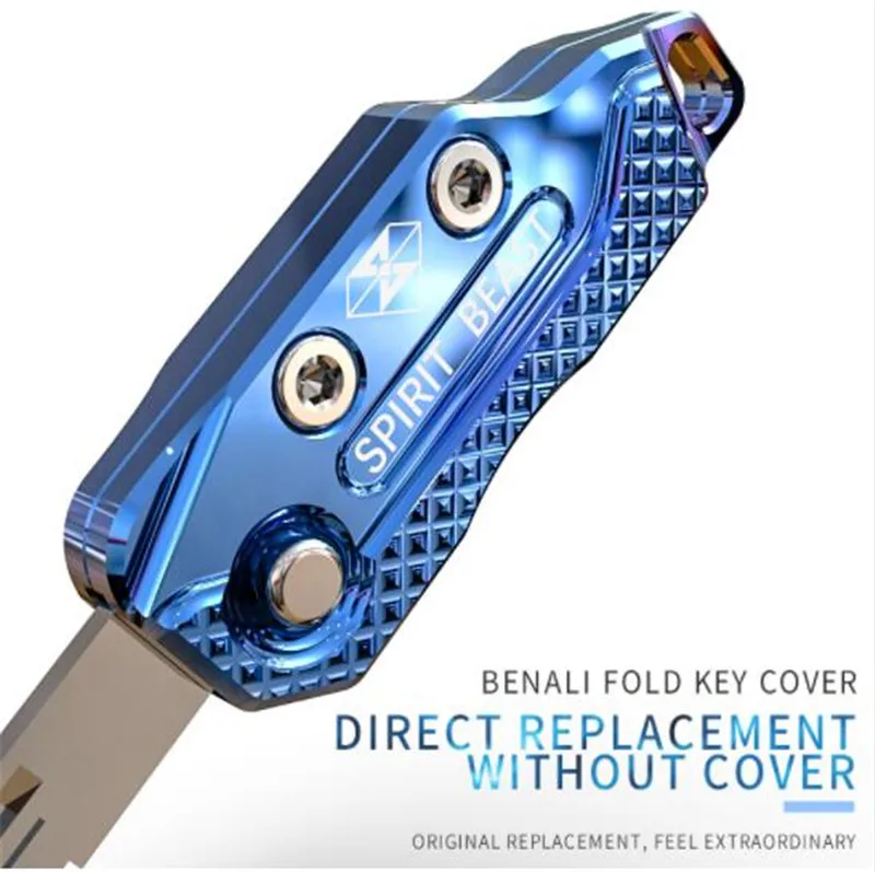 

SPIRIT BEAST Motorbike Keychain TNT150 Accessories Motorcycle Key Cover BJ300 BN600 Creative Motocross Modified