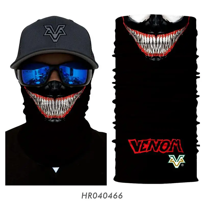 Уличная Бандана Ciclismo Running Venom Ветрозащитная маска для шеи Gaiter Star Wars шарф для шеи велосипедная спортивная Лыжная повязка на голову с маской