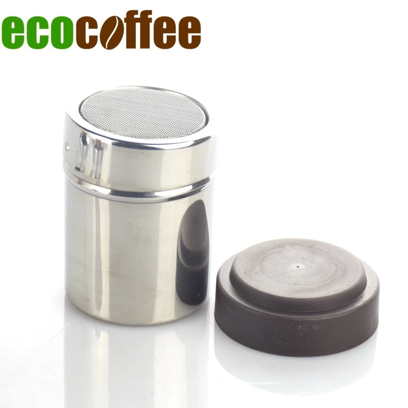 

Ecocoffee Freeshipping stianless Steel Coffee Shaker Coffee stencil accessories