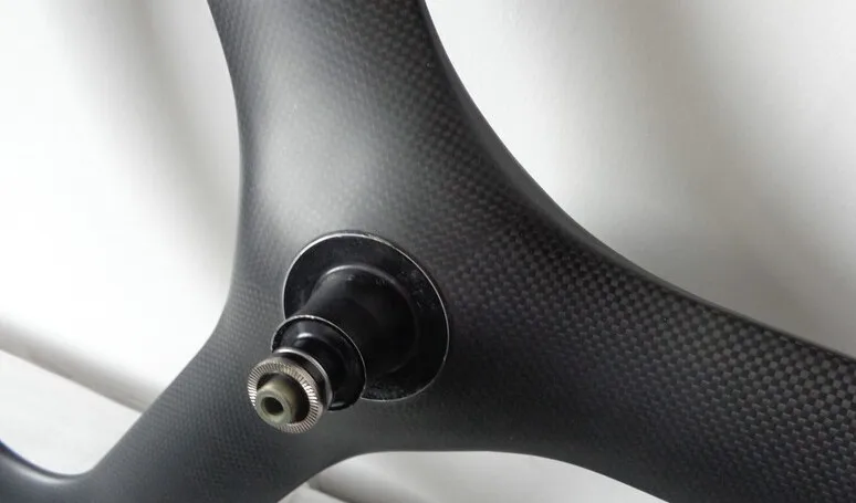 700C full carbon 3-spokes carbon wheels 70mm depth Tri-spoke clincher/tubular for road/Track/Triathlon/Time Trial Bike rim